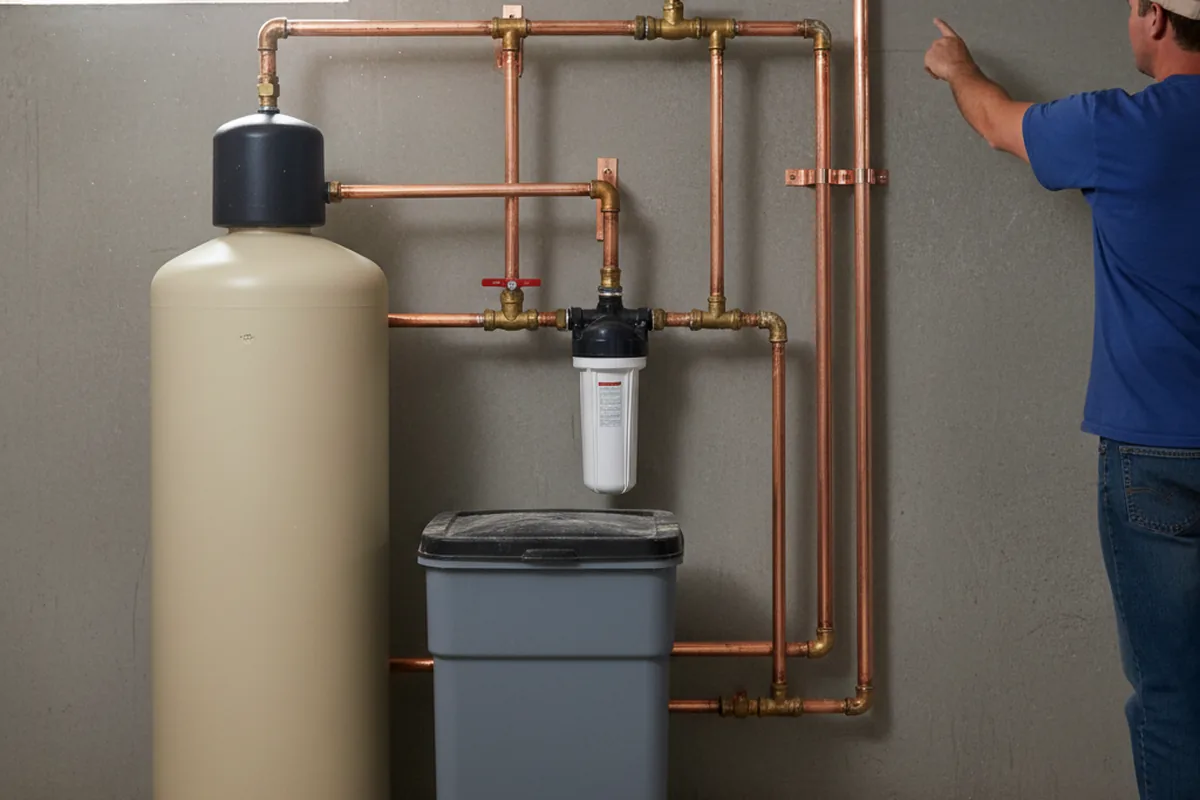 Whole-house water treatment system installed in Lund